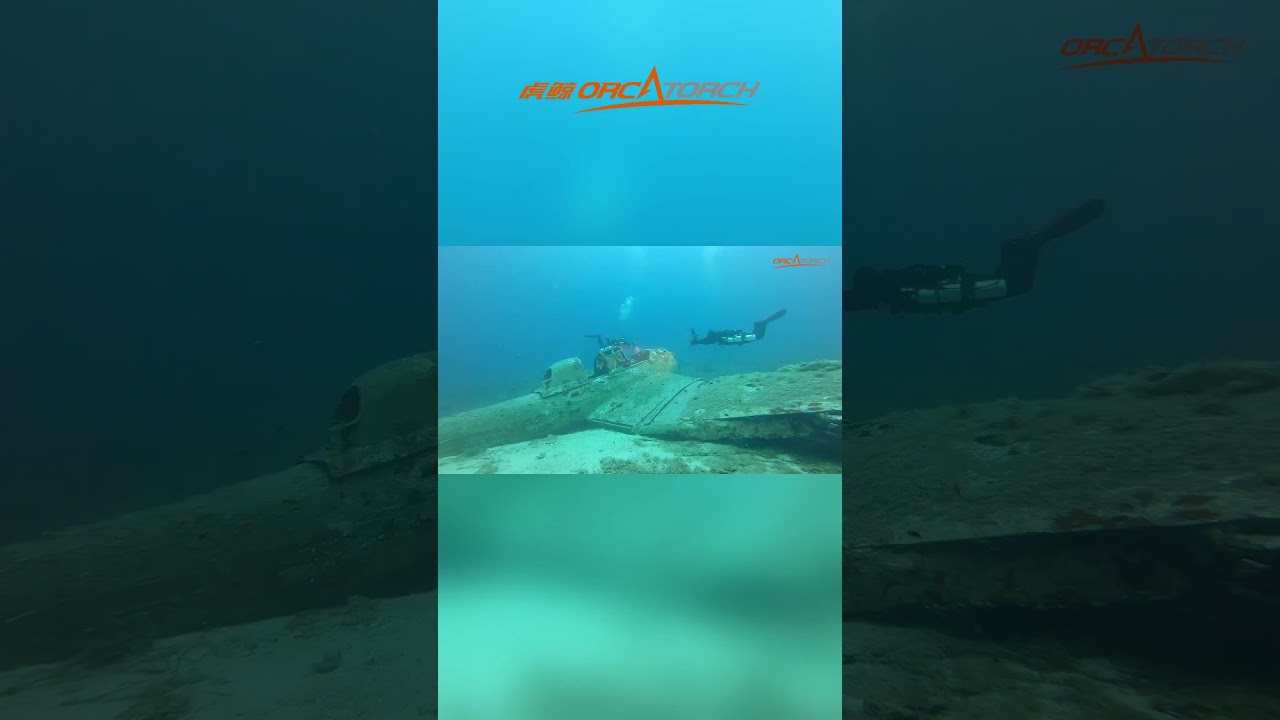 ORCATORCH D910V Underwater photography flashlight