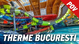 All Water Slides at GALAXY Therme Bucuresti in Romania [2024 POV]