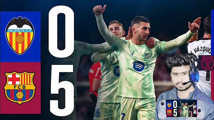 HIGHLIGHTS | VALENCIA 0 vs 5 FC BARCELONA | COPA DEL REY 2024/25 (WITH COMMENTARY)
