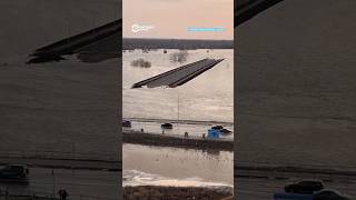 Сирены В Оренбурге: Массовая Эвакуация Из-За Наводнения #Shorts