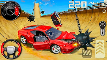 Smashing Cars Crash Beamng Drive Compilation - Extreme Car Crash Beam Derby 3D : Android Gameplay #3