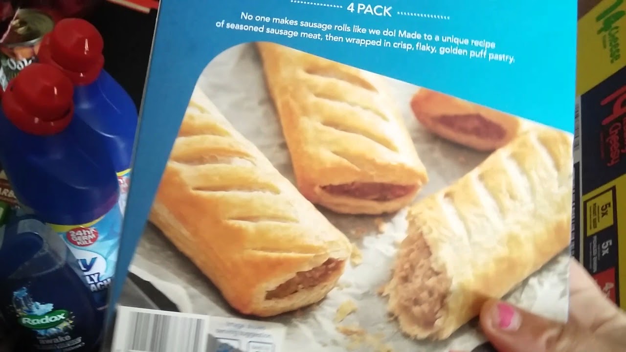 Iceland food shop delivery haul