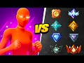 1v1ing every fortnite rank bronze to unreal