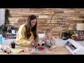 Craft Along with Mckenna and the cutest co-host Hudson as they decorate a wooden easter egg