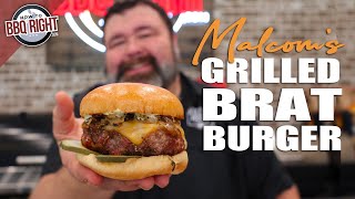 Grilled Brat Burgers by HowToBBQRight 113,592 views 6 months ago 4 minutes, 46 seconds