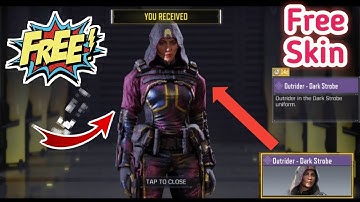 HOW TO GET FREE OUTRIDER SKIN|| CALL OF DUTY MOBILE GLOBAL|| SEASON 2