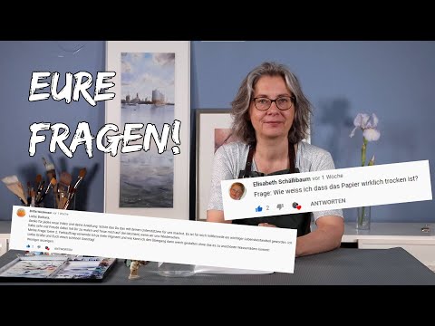 3 wichtige Fragen zum Aquarell