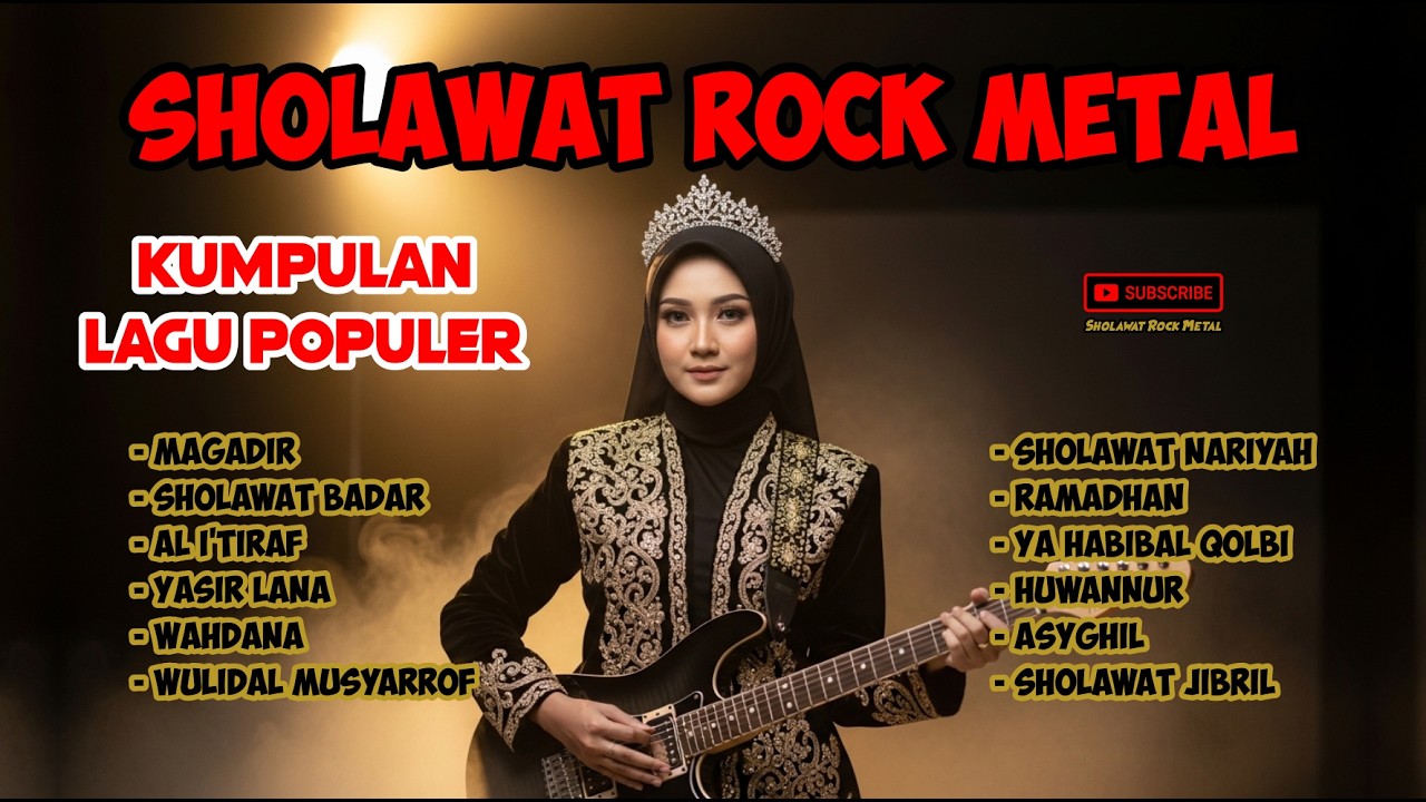 SHOLAWAT COVER ROCK METAL - Kumpulan Lagu Populer - Lagu Viral - Salam Rocker Metalhead