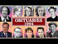 Celebrity Obituaries Famous Stars Who Died In 1994 Part 03 OBITUARIES TV Memories Deathstory 