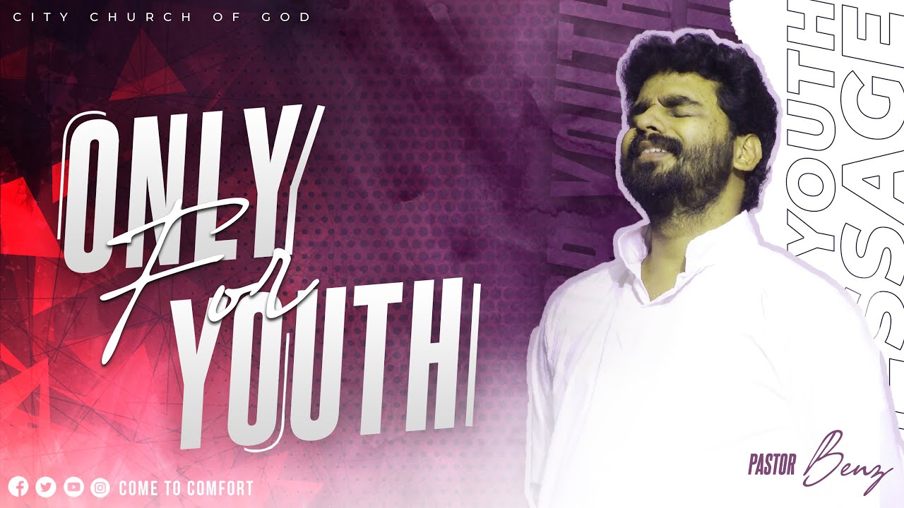 Only for Youth  Message By Pastor Benz      Tamil Christian Message