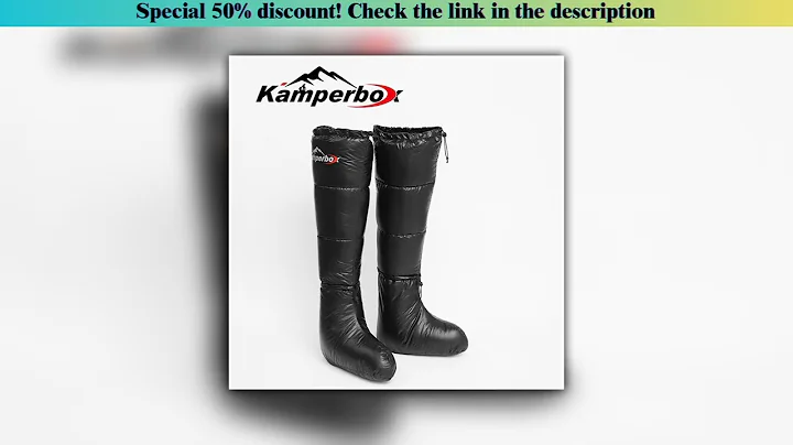 Best Seller Camping Down Socks Down Booties Sleeping Bag Socks Down Boots Camping Sleeping Boots  K