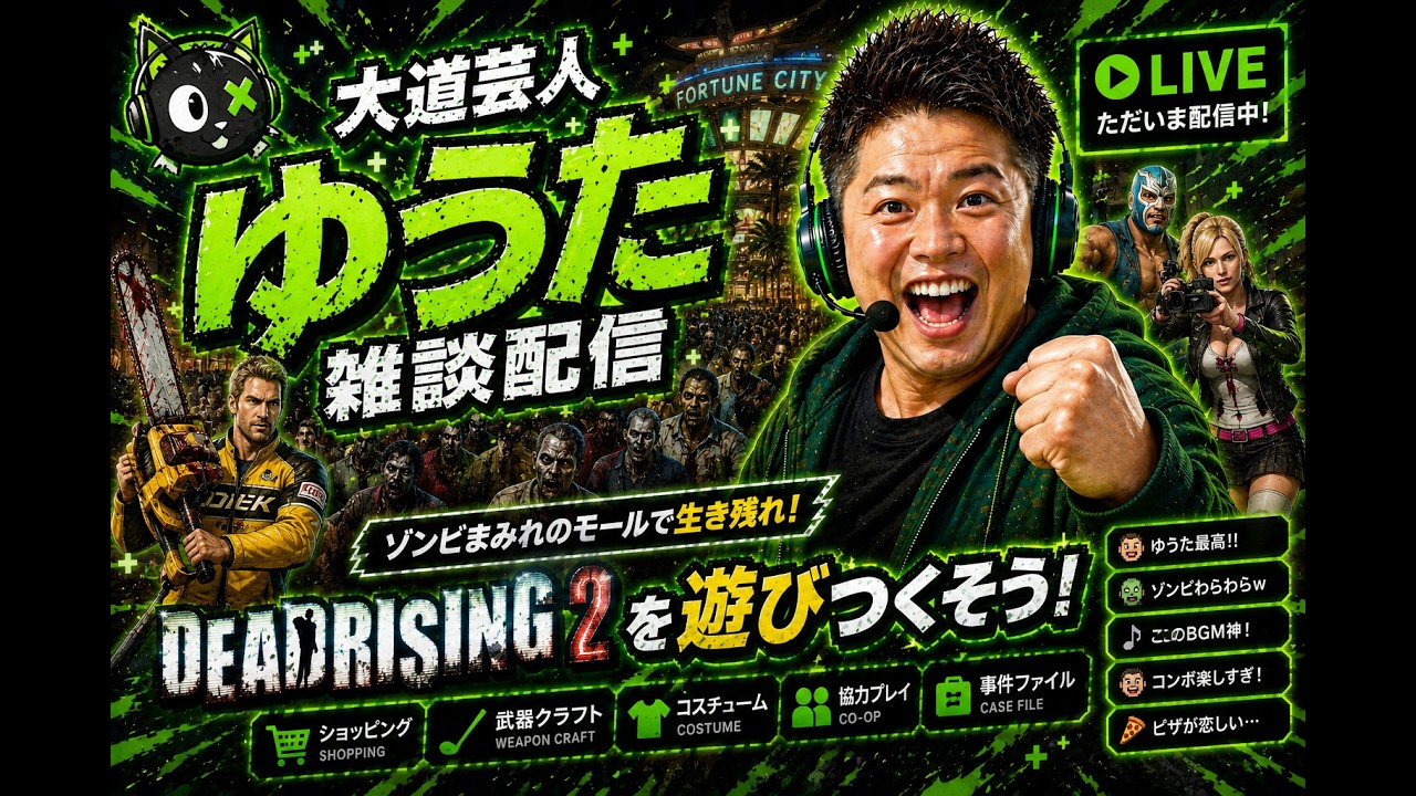 デッドライジング2 洗濯と乾燥機が終わるまでソロゲーでもやろう 概要
