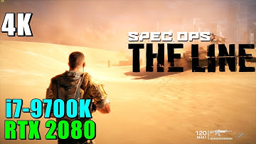 Spec Ops The Line RTX 2080 & 9700K@4.6GHz | Max Settings 4K