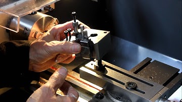 Fitting a Quick Change Tool Holder to a SC4 Lathe - Axminster