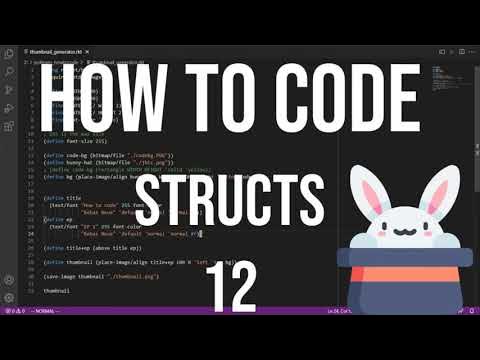 how to code racket - 12 structs aka compound data - YouTube