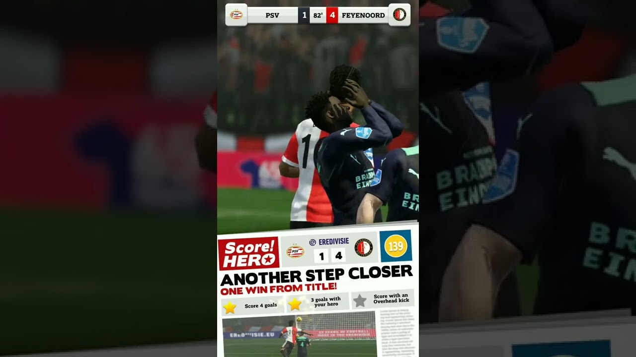 Score Hero! 2 Level 139 Season 7 walkthrough - - 3 star ⭐⭐⭐