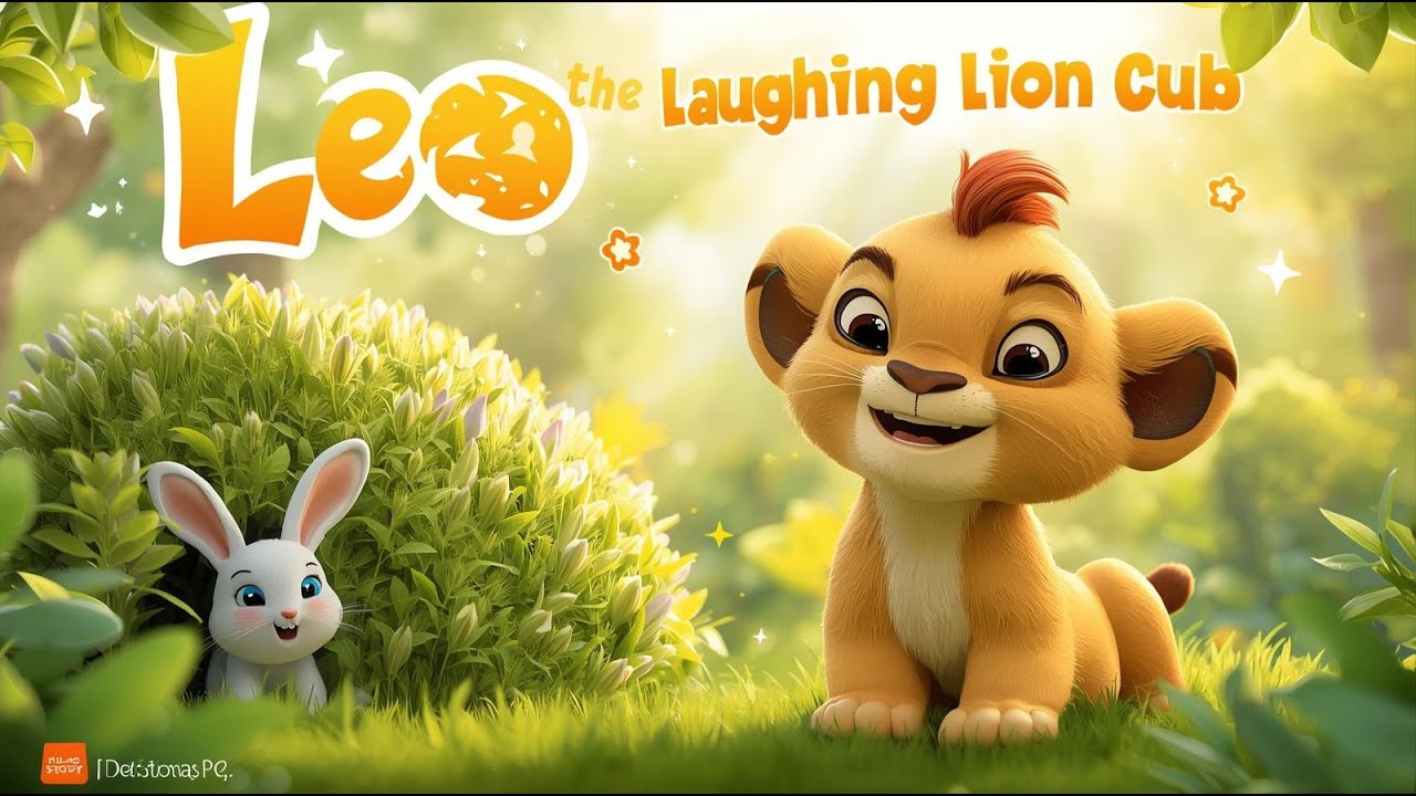 Leo the Laughing Lion Cub 🦁😂 | Funny & Kindness Story for Kids ...