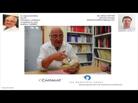 Tin Man, here’s your new heart - CARMAT, interview with Professor Daniel Duveau