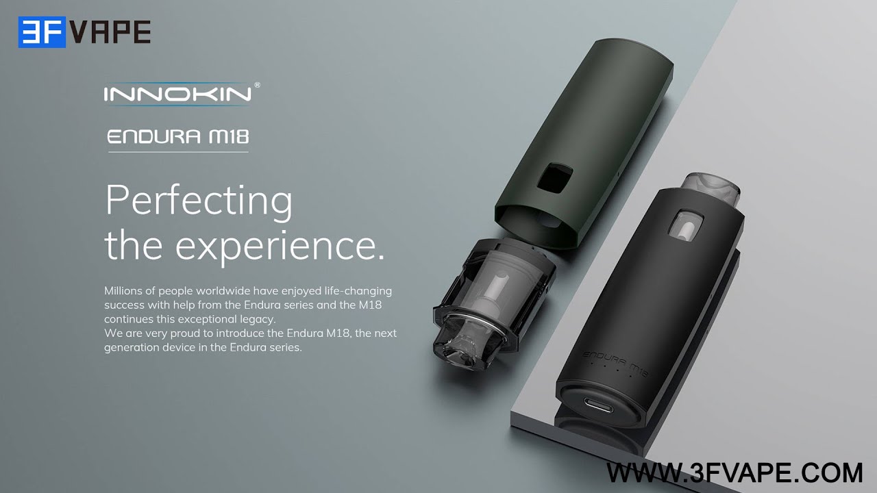 Buy Authentic Innokin Endura M18 Pod System Mod Kit Silver 700mAh