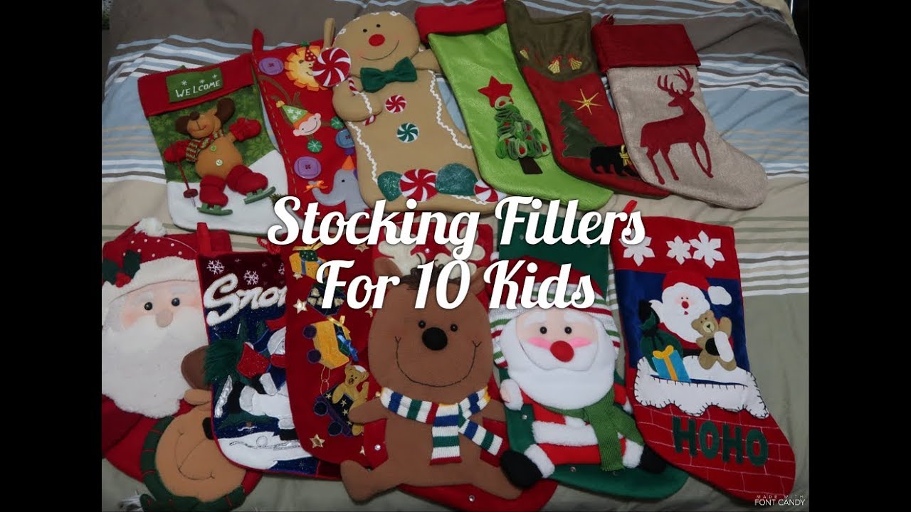 Stocking Fillers For 10 Kids2017 YouTube