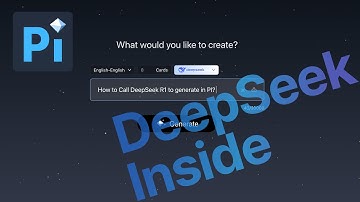 Pi: DeepSeek R1 Inside! Presentation is all Smartly Made by DeepSeek