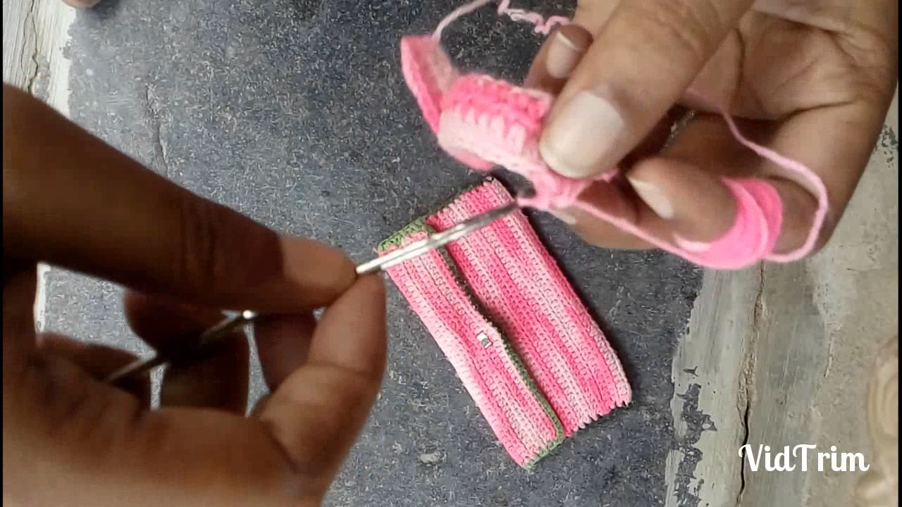 How to make woolen purse YouTube