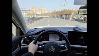 POV Drive Through a Small Asian City — Relaxing Street Views