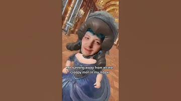 Escaping Unwanted Attention: A Humorous Take on Online Encounters#humor #online #comedy