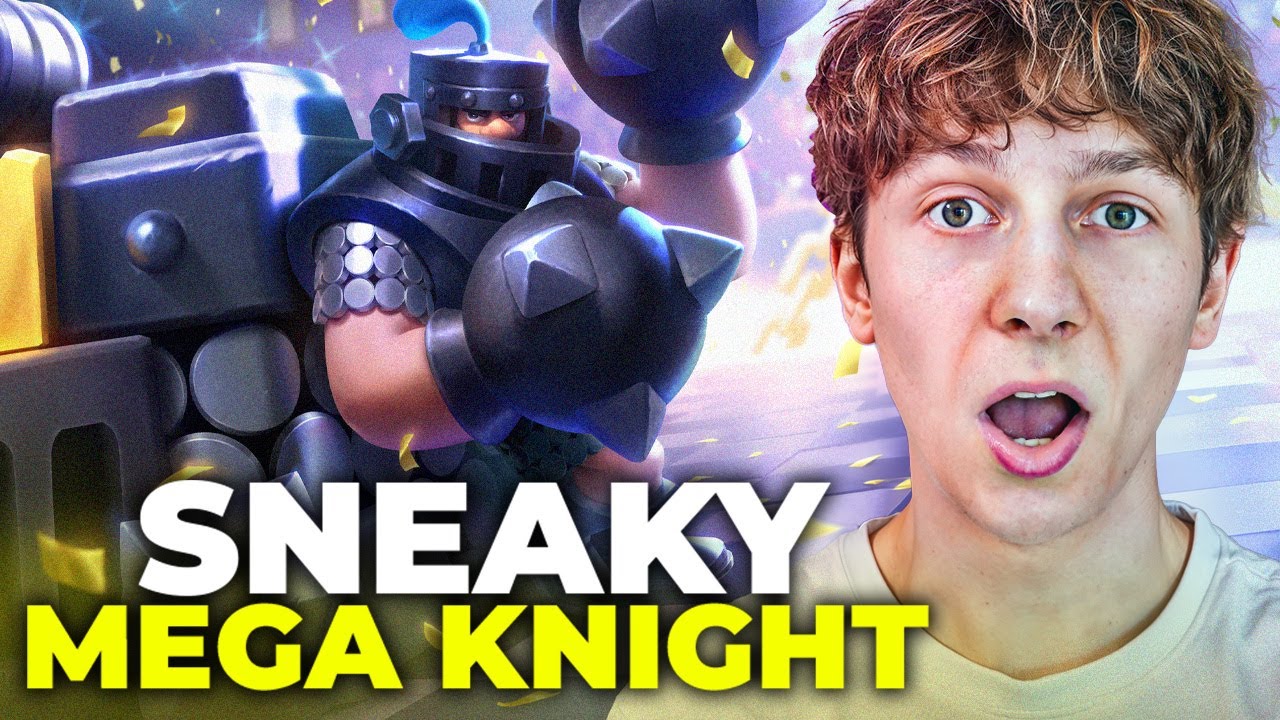 WBIŁEM 11K PUCHARKÓW SNEAKY MEGA KNIGHTEM w CLASH ROYALE