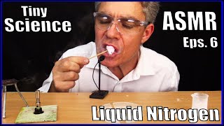 Tiny Science ASMR Episode 6 || Liquid Nitrogen || Make Science Fun