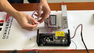 Access control keypad Operation