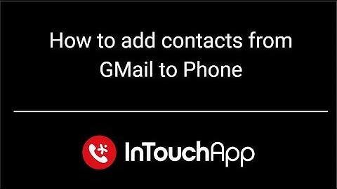 How to Add Contacts from Gmail 📩 to Phone 📲