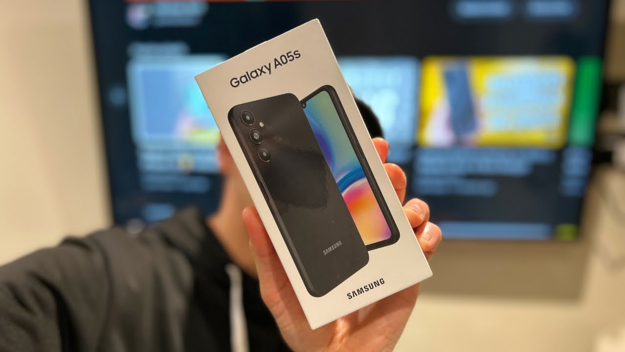 SAMSUNG Galaxy A05s Unboxing & First Impressions! $124 - YouTube