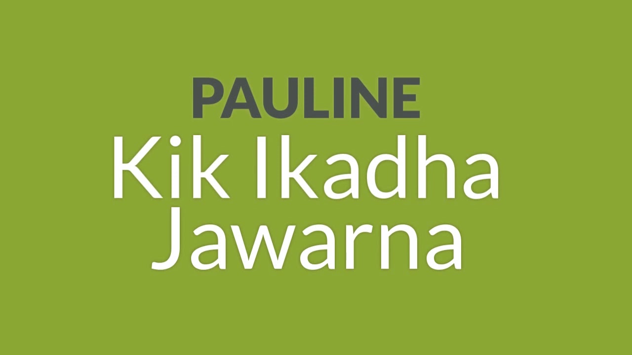Pauline Magara Apela Kik ikadha jawar pass me not gentle saviour cover Official Lyrics Video