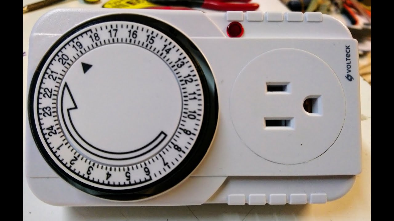 ¿Cómo es un timer analógico por dentro? YouTube