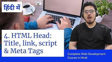 HTML Tutorial: Title, Script, Link & Meta Tags | Web Development Tutorials #4