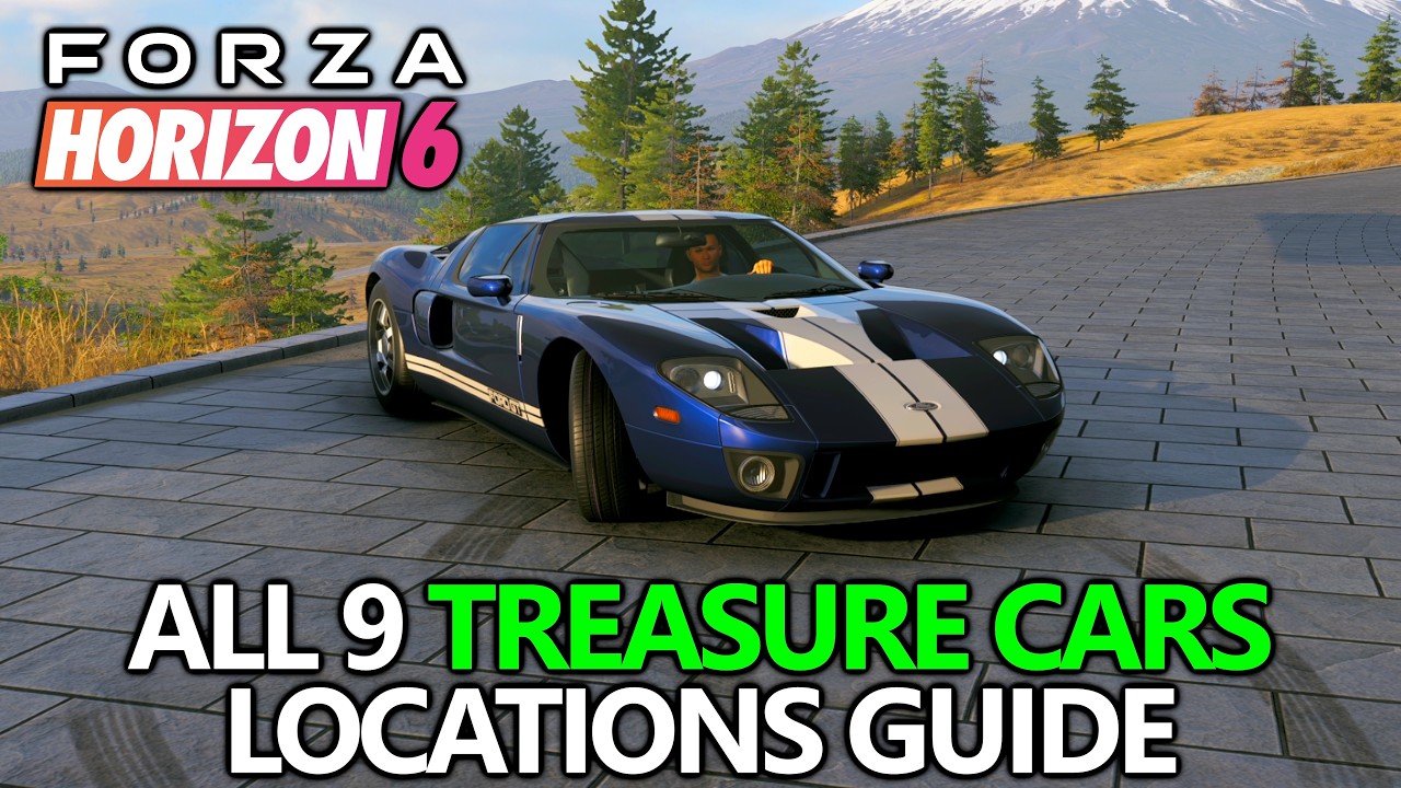 Forza Horizon 6 All 9 Treasure Cars Locations Guide Dodge Charger forza-horizon-6-all-9-treasure-cars-locations-guide-dodge-charger