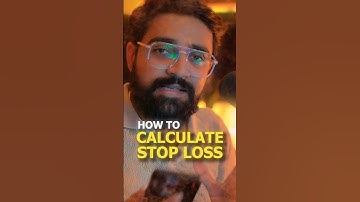Stop loss calculation 🧮 #trading #stocktrading #sharemarket