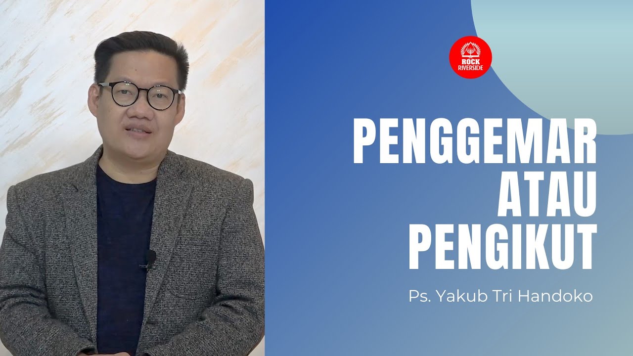 Ps. Yakub Tri Handoko | Jika Doamu tidak dijawab apakah masih setia menjadi Pengikut Kristus?