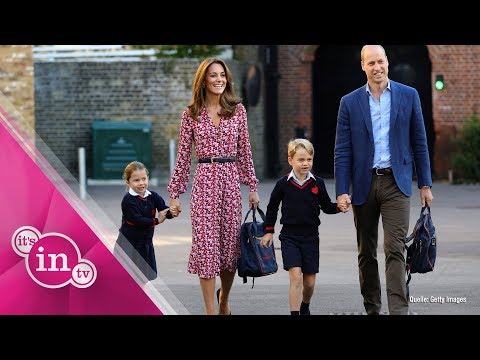 Video: Prinzessin Charlottes Possen An Ihrem Ersten Schultag