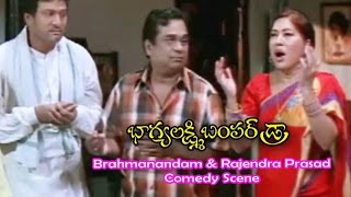 Bhagyalakshmi Bumper Draw Telugu Movie Brahmanandam Comedy Scenes Rajendra Prasad Etv Cinema