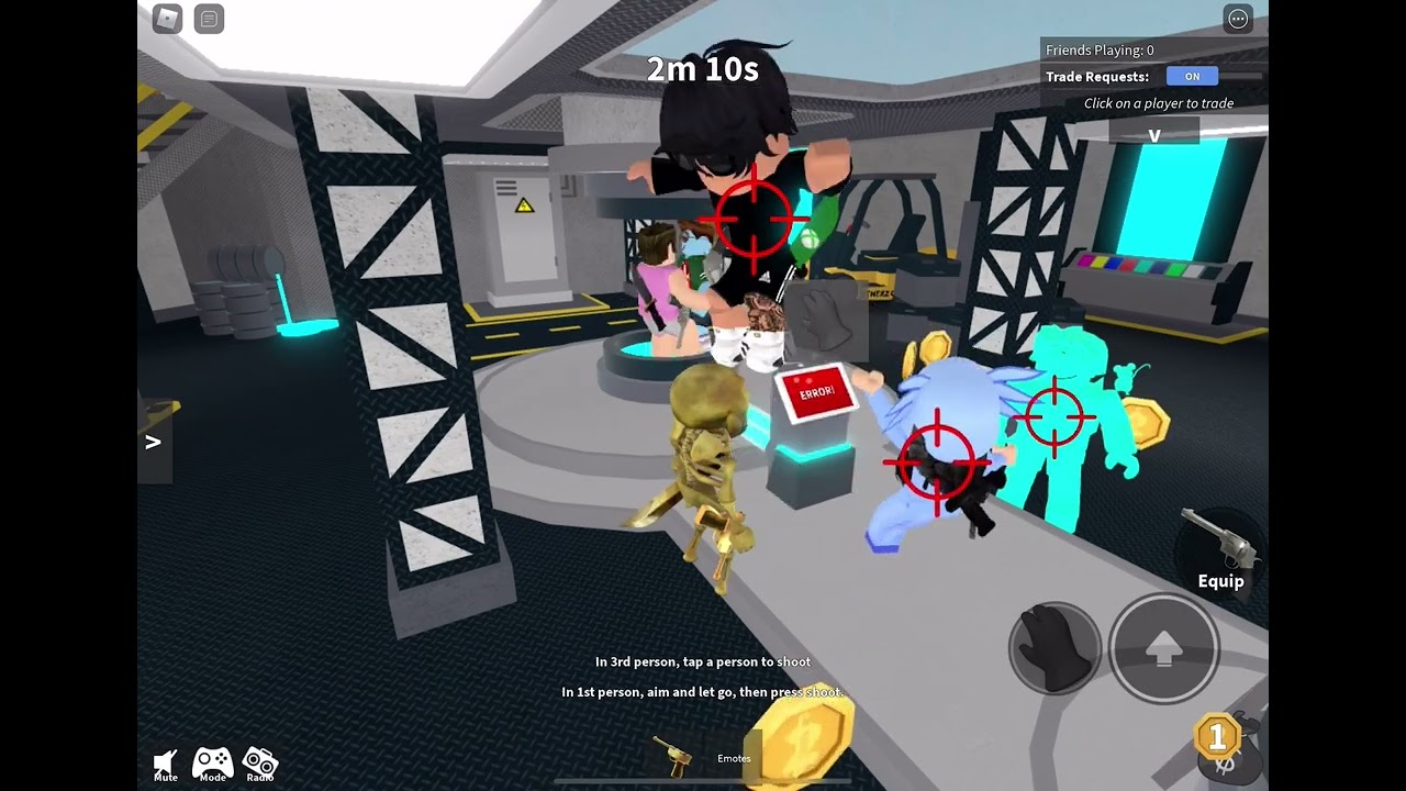 PLAYING MURDER MYSTERY 2 AS A SKELETON…