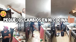 ✅ hice la limpieza en la cocina🌟mi humilde COCINA|AMA de CASA LIMPIANDO su CASA pequeña de Infonavit