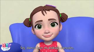 Hopp, Juliska – Esperanto – subtekstoj