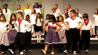 Ike 3rd Grade Square Dancing