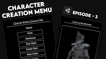 Create a CHARACTER CREATION SCREEN In Unity - EP. 3 Changing Hair Color