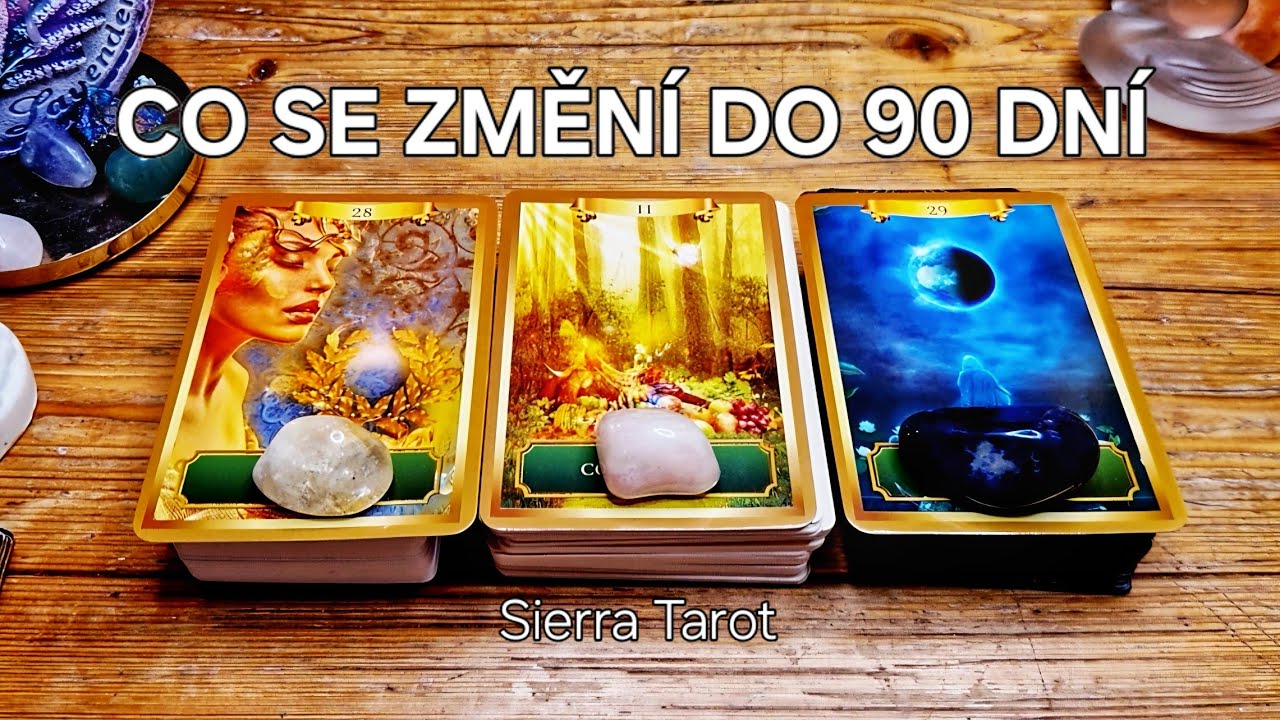Výklad karet 🃏 CO SE ZMĚNÍ DO 90 DNÍ🌎🌞🩷
