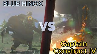 Hinox (blue) VS Captani Construct IV- (The Legend of Zelda: Tears of the Kingdom)