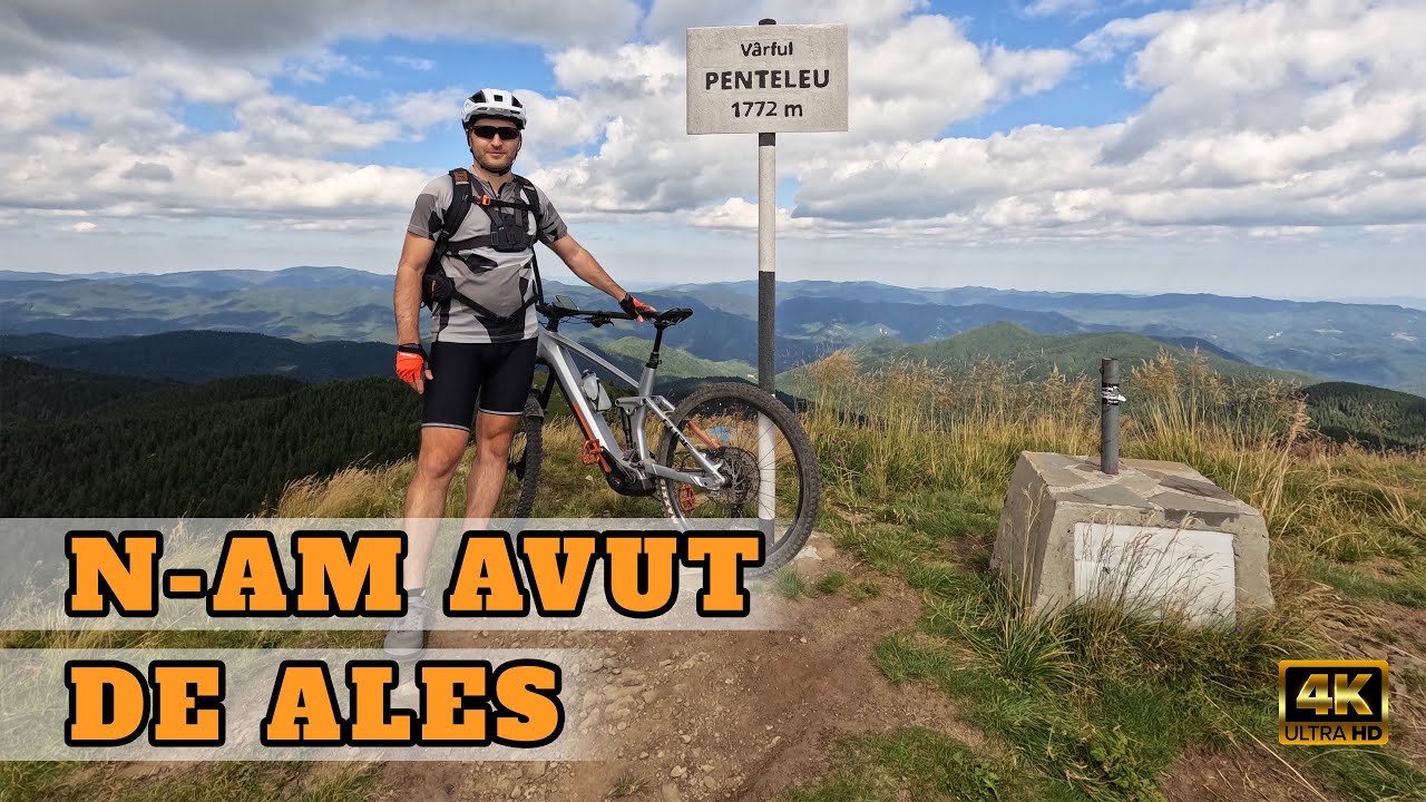 Traseu in Muntii Buzaului: Catre Varful Penteleu pe drumul forestier Cernatu