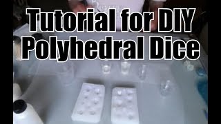 Tutorial for DIY Polyhedral Dice